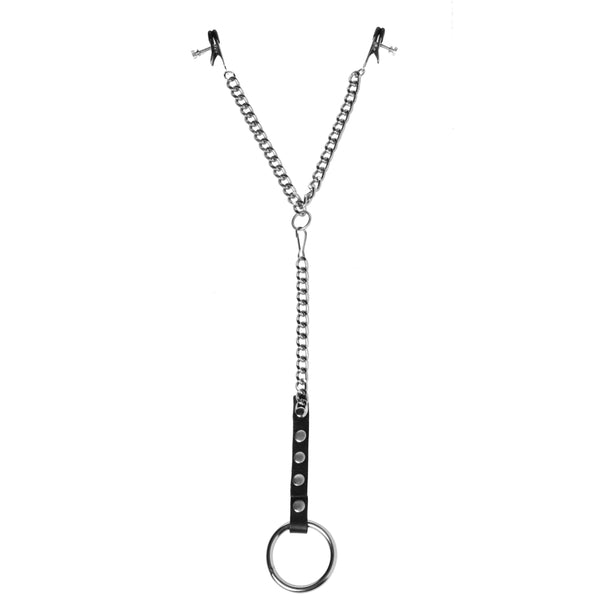 Nipple Clamps and Cock Ring Set