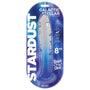 Stardust Galactic Stellar Textured 8 in. Jelly Fantasy Dildo Crystal Blue - Royal Sins