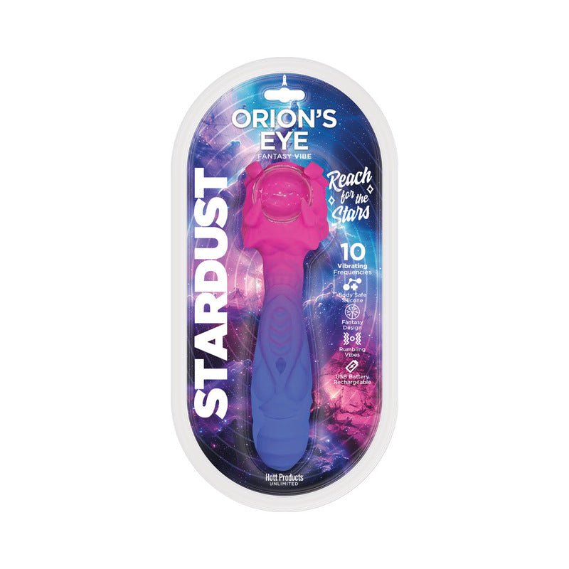 Stardust Orions Eye Vibrating Shaft with Acrylic Light - up Multi Color Ball - Royal Sins