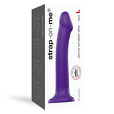 Strap - On - Me Bendable Dual - Density Silicone Suction Cup Dildo Purple L - Royal Sins