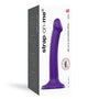 Strap - On - Me Bendable Dual - Density Silicone Suction Cup Dildo Purple S - Royal Sins