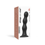 Strap - On - Me Hybrid Collection Silicone Dildo Plug Balls Black XL - Royal Sins