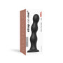 Strap - On - Me Hybrid Collection Silicone Dildo Plug Balls Black XXL - Royal Sins