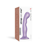 Strap - On - Me Hybrid Collection Silicone Dildo Plug P&G Metallic Lilac L - Royal Sins