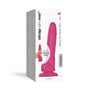 Strap - On - Me Realistic Collection Sliding Skin Dual - Density Silicone Dildo Fuchsia S - Royal Sins