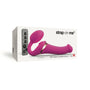 Strap - On - Me Rechargeable Remote - Controlled Multi Orgasm Bendable Strap - On Fuchsia M - Royal Sins