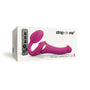 Strap - On - Me Rechargeable Remote - Controlled Multi Orgasm Bendable Strap - On Fuchsia S - Royal Sins