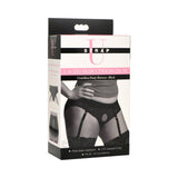 Strap U Laced Seductress Lace Crotchless Panty Harness & Garter Straps 2XL/3XL - Royal Sins