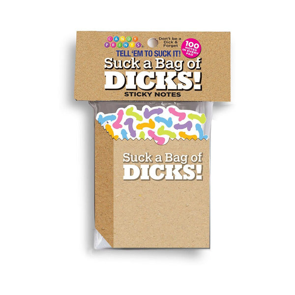 Suck a Bag of Dicks Sticky Notes - Royal Sins