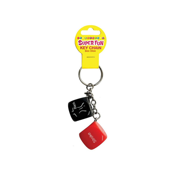 Super Fun Key Chain Sex Dice - Royal Sins