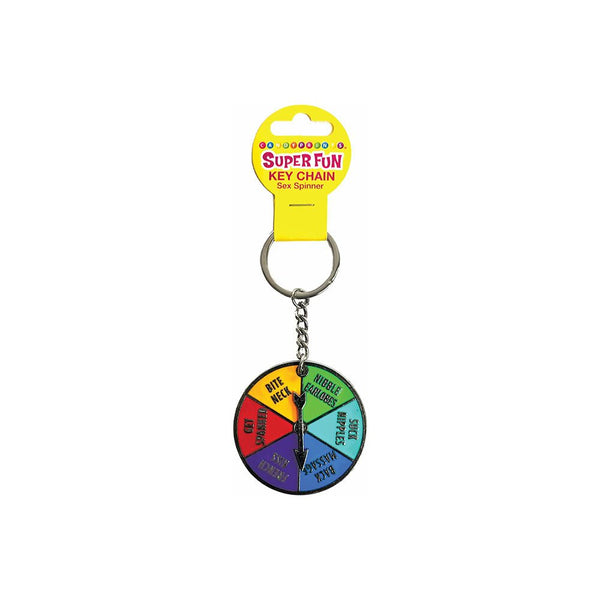 Super Fun Key Chain Sex Spinner - Royal Sins