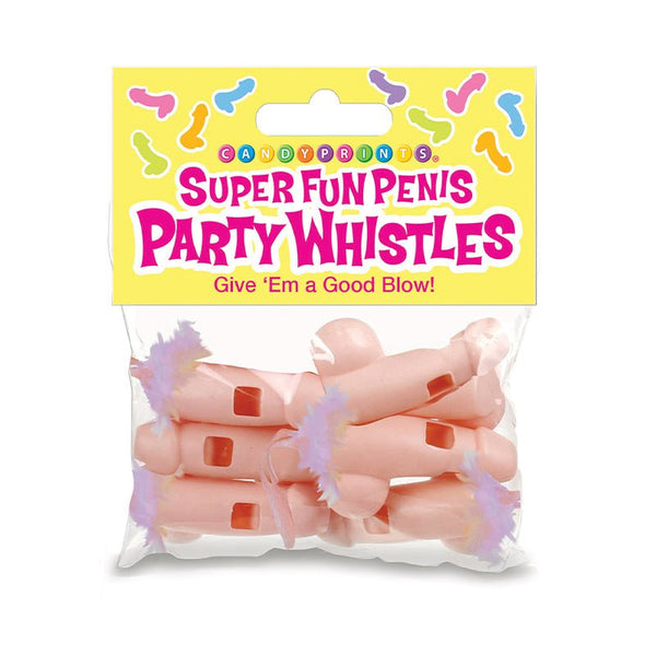 Super Fun Penis Party Whistles 6 - Pack - Royal Sins