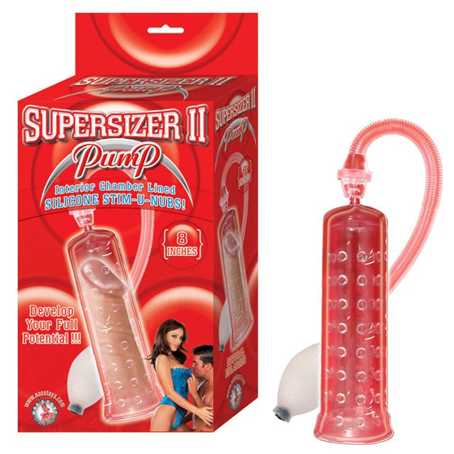 Supersizer II Pump (Clear) - Royal Sins