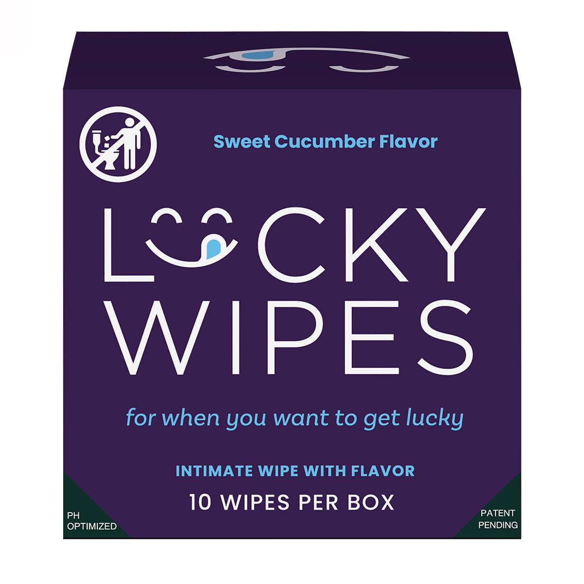 Sweetums Lucky Wipes Cucumber Flavor 10 - Pack - Royal Sins