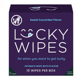 Sweetums Lucky Wipes Cucumber Flavor 10 - Pack - Royal Sins