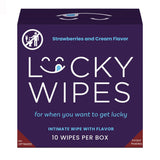Sweetums Lucky Wipes Strawberries & Cream Flavor 10 - Pack - Royal Sins