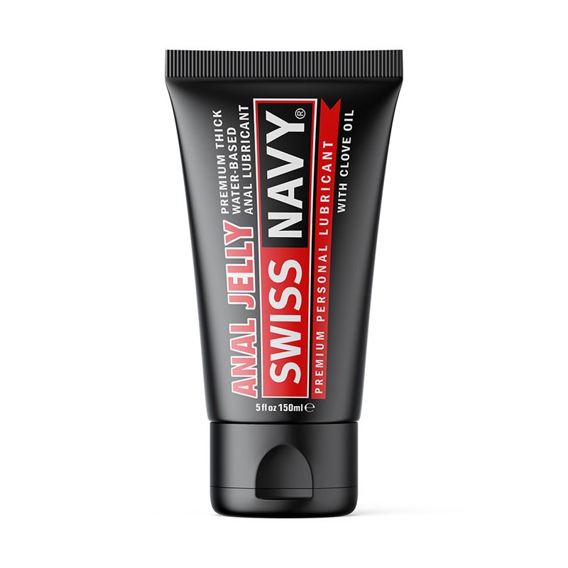 Swiss Navy Anal Jelly Premium Water Based Lubricant with Clove Oil 5 oz. - Royal Sins