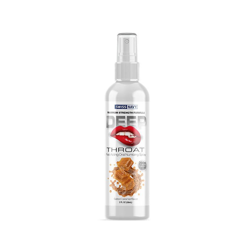 Swiss Navy Deep Throat Spray Salted Caramel - Royal Sins