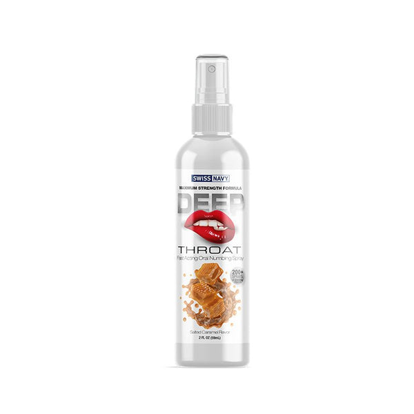 Swiss Navy Deep Throat Spray Salted Caramel - Royal Sins