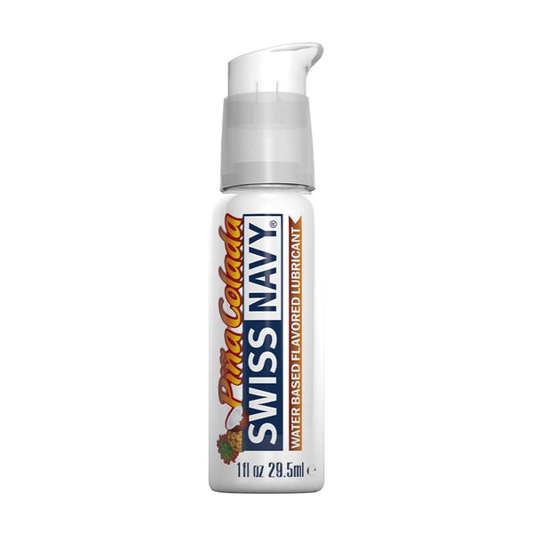 Swiss Navy Pina Colada Water - Based Flavored Lubricant 1 oz. - Royal Sins