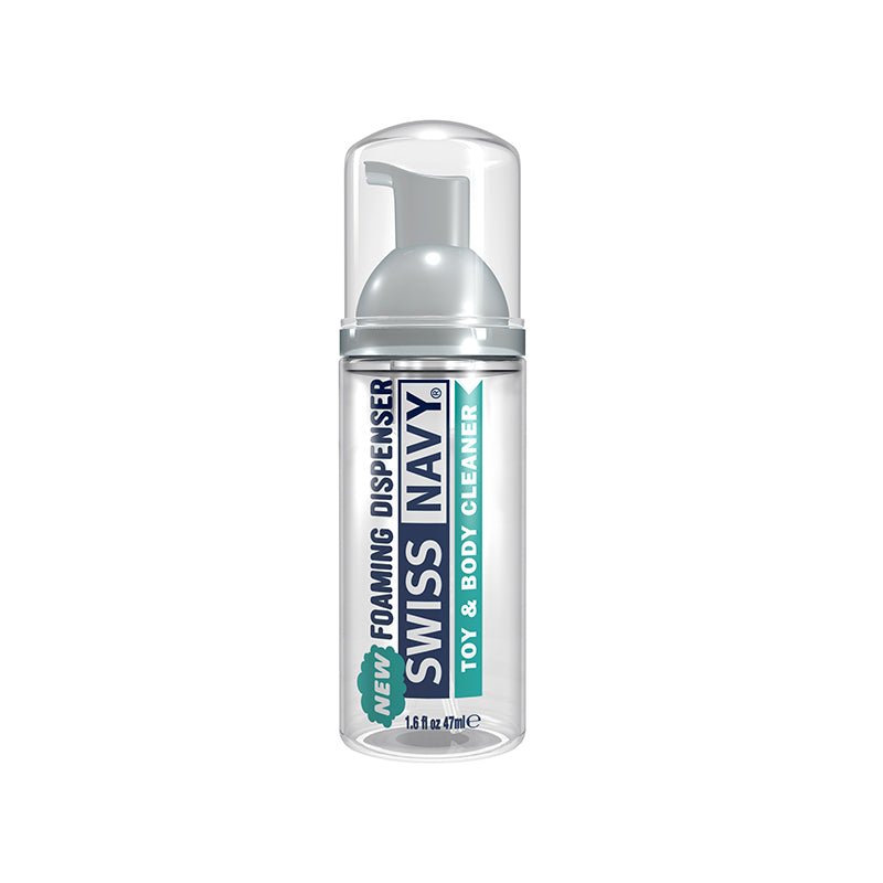 Swiss Navy Toy and Body Cleaner Foaming Dispenser 1.6 oz. - Royal Sins