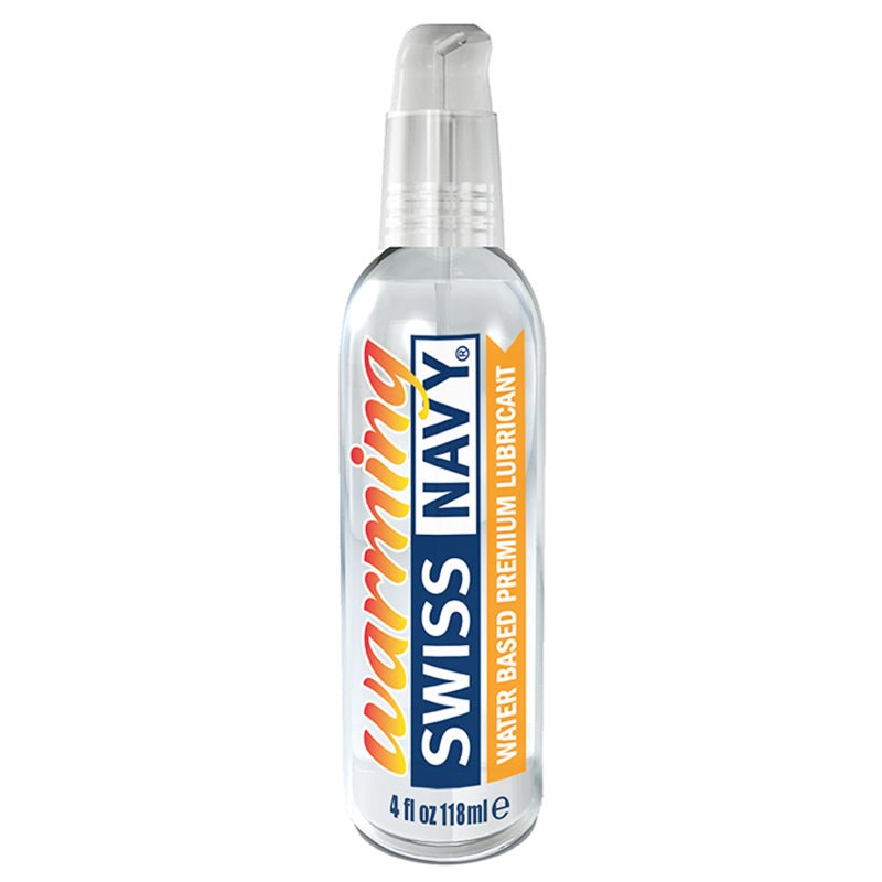Swiss Navy Warming Water - Based Lubricant 4 oz. - Royal Sins