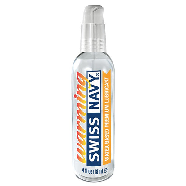 Swiss Navy Warming Water - Based Lubricant 4 oz. - Royal Sins