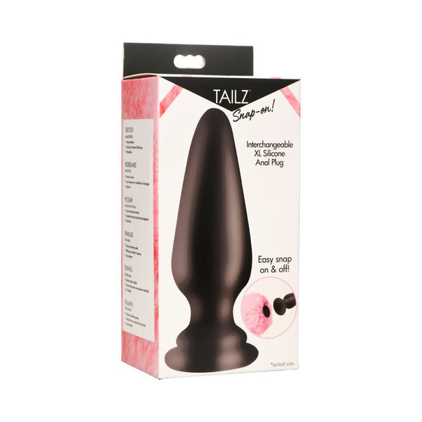 Tailz Snap - On Interchangeable XL Silicone Anal Plug - Royal Sins