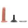 Tantus Alan O2 Dual Density Vibrating Dildo Kit Honey (Bag) - Royal Sins