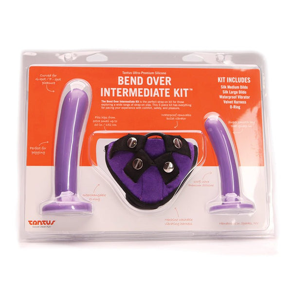 Tantus Bend Over Intermediate Strap - On Harness Kit Lilac - Royal Sins