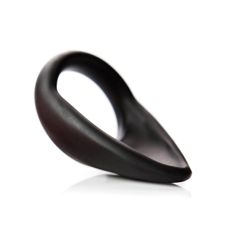 Tantus Cock Sling Teardrop 2 in. Black (Bag) - Royal Sins