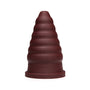 Tantus Cone Ripple Firm Dildo Garnet (Box) - Royal Sins