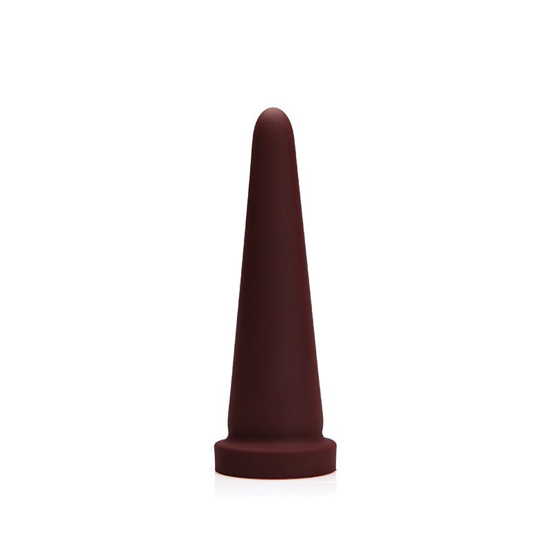 Tantus Cone Small Firm Dildo Garnet (Box) - Royal Sins