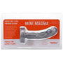 Tantus Mini Magma 5 in. Fantasy Dildo Firm Silver - Royal Sins