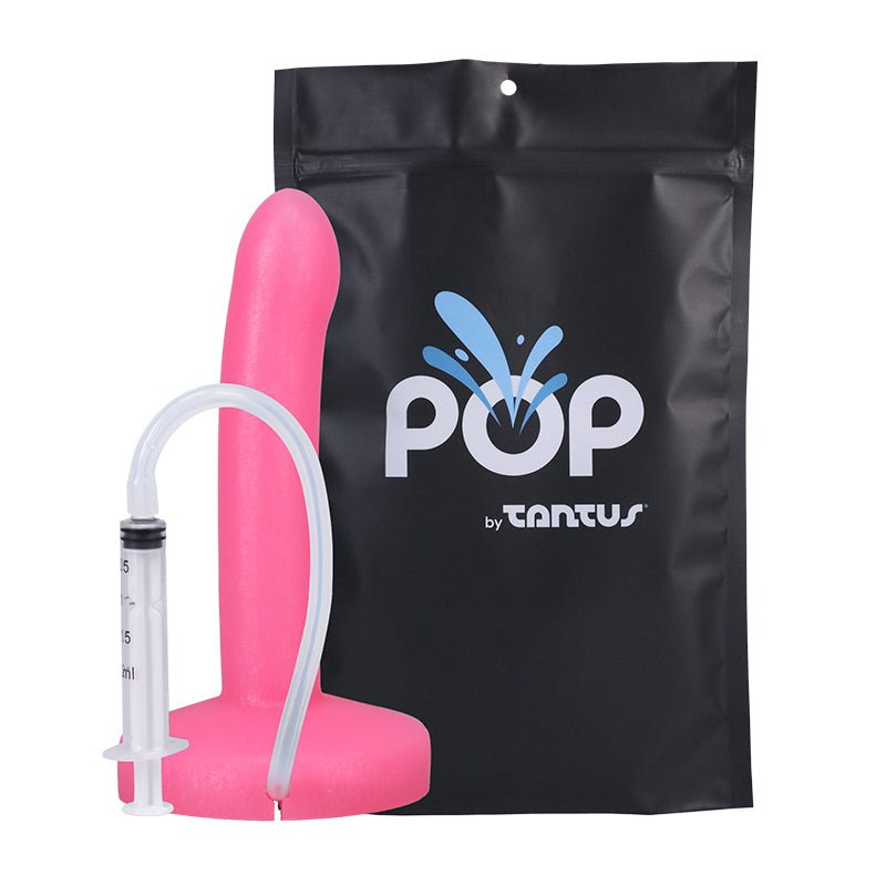Tantus POP Slim Squirting Dildo Watermelon (Bag) - Royal Sins