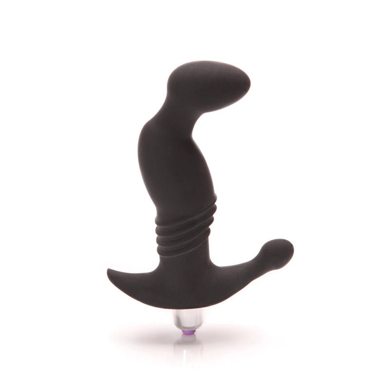 Tantus Prostate Play Vibrating Prostate Massager Black Onyx - Royal Sins
