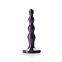Tantus Ripple Large Beaded Anal Plug Midnight Purple - Royal Sins