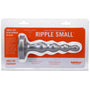 Tantus Ripple Small 8 in. Anal Beads Dildo Firm Silver - Royal Sins