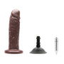 Tantus Sam O2 Vibrating Dual Density Dildo Kit Espresso - Royal Sins