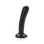 Tantus Silk Large Dildo Black Onyx - Royal Sins