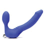 Tantus Strapless Slim Vibrating Strap - On Dildo Azure - Royal Sins