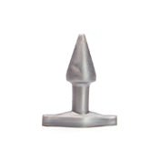 Tantus Stud Plug Anal Plug Silver - Royal Sins