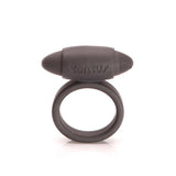 Tantus Super Soft Vibrating Cockring Black - Royal Sins
