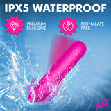Tapered Flexible Silicone Bullet - Pink - Royal Sins