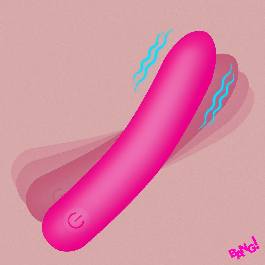 Tapered Flexible Silicone Bullet - Pink - Royal Sins