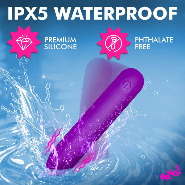 Tapered Flexible Silicone Bullet - Purple - Royal Sins