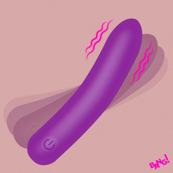 Tapered Flexible Silicone Bullet - Purple - Royal Sins