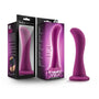 Temptasia Bellatrix 6.25 in. Curved Dildo Plum - Royal Sins