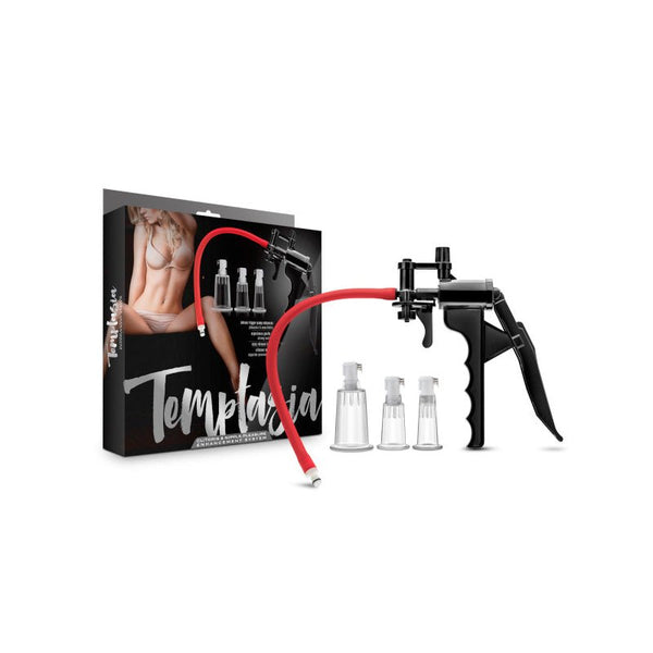 Temptasia Clitoris and Nipple Pleasure and Enhancement Pump System - Royal Sins
