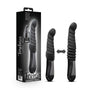 Temptasia Lazarus Rechargeable 10 in. Silicone Thrusting Dildo Black - Royal Sins